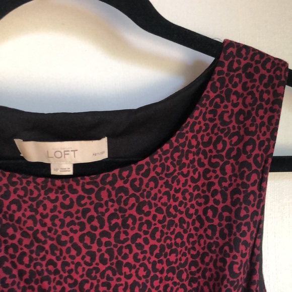 Loft cheetah print dress - Picture 3 of 3